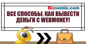 How to withdraw money from WebMoney - 7 possible options: instant or profitable methods to choose from!